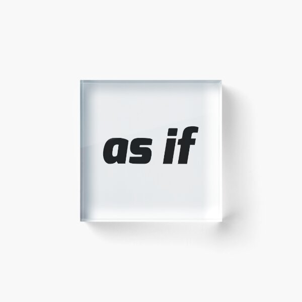 Item preview, as if, Italic Bold designed and sold by Memes N Lore .