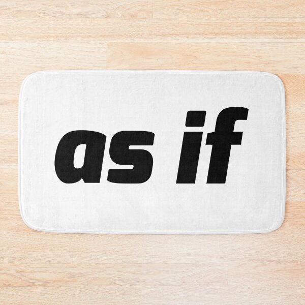 Item preview, as if, Italic Bold designed and sold by Memes N Lore .