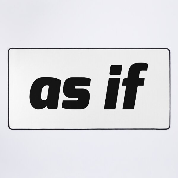 Item preview, as if, Italic Bold designed and sold by Memes N Lore .