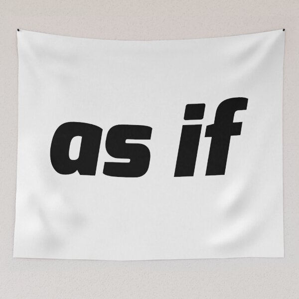 Item preview, as if, Italic Bold designed and sold by Memes N Lore .