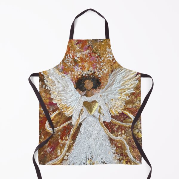 Item preview, Guardian Angel with golden heart designed and sold by Roy & Tiffany.