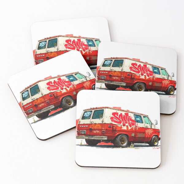 Item preview, A red Chevy Van designed and sold by Milito1.