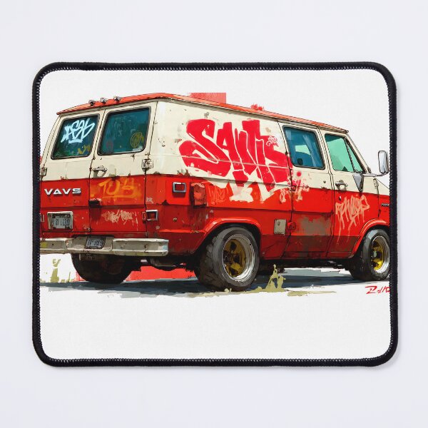 Item preview, A red Chevy Van designed and sold by Milito1.