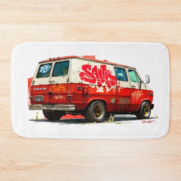 Item preview, A red Chevy Van designed and sold by Milito1.