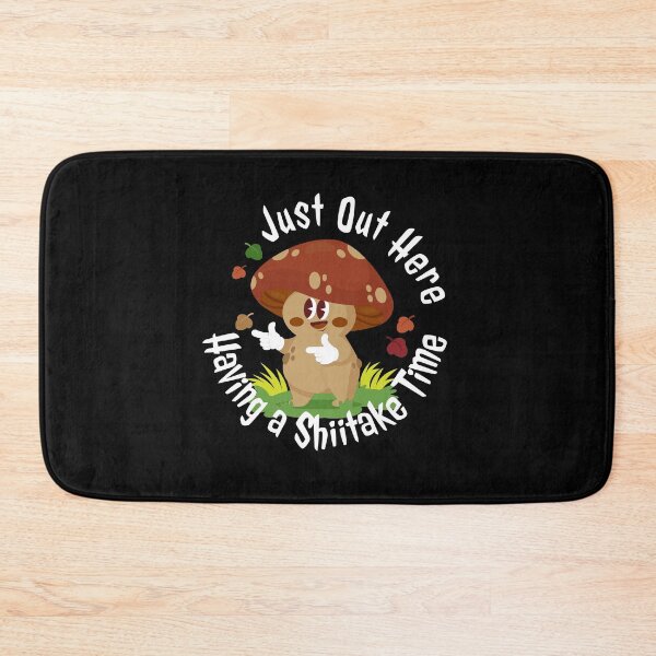 Item preview, Just Out Here Having a Shiitake Time – Funny Mushroom Pun T-Shirt designed and sold by UI Expert.