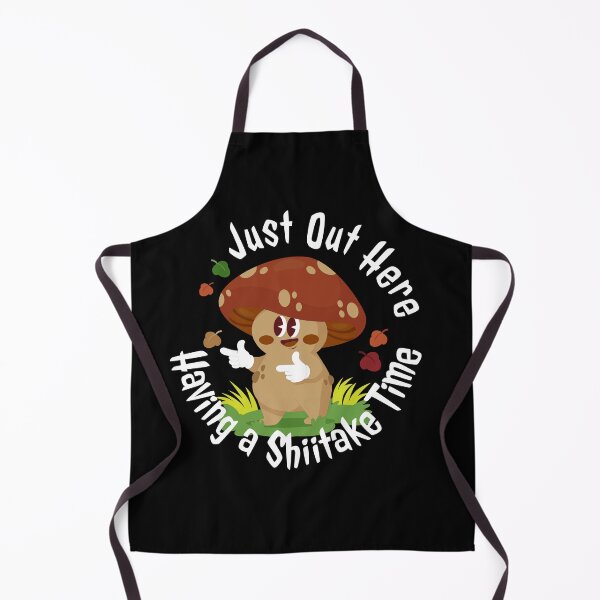 Item preview, Just Out Here Having a Shiitake Time – Funny Mushroom Pun T-Shirt designed and sold by UI Expert.