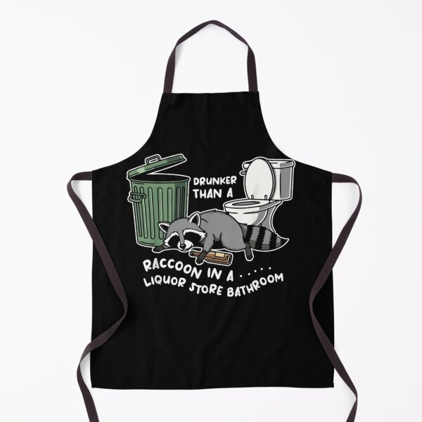 Item preview, Drunk Raccoon in A Liquor Store Bathroom designed and sold by lozanotherese.