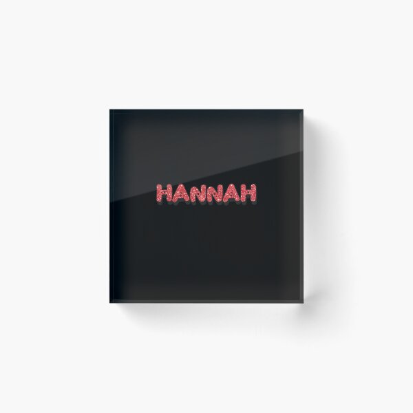 Item preview, Hannah Personalized Name - Funny & Cool Custom Gift for Girls, Teens designed and sold by Oussinc.