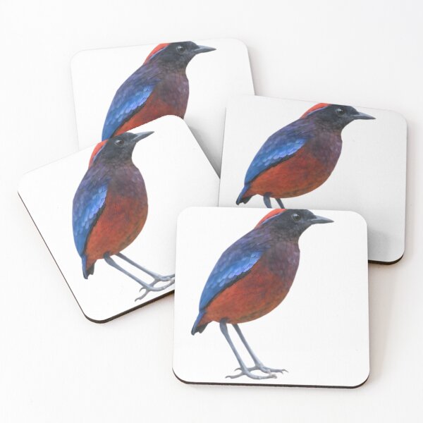 Item preview, Garnet Pitta (Erythropitta granatina) designed and sold by HOMETOWN86.