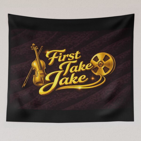 Item preview, First Take – Violin Studio Gold Art designed and sold by MySheetMusicArt.