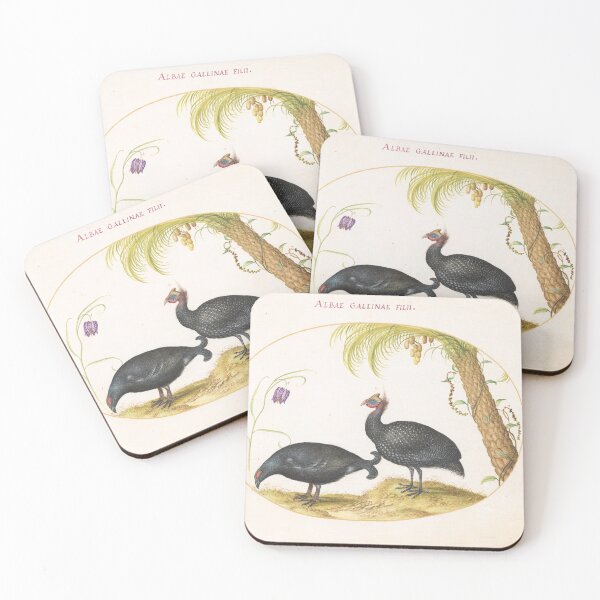 Item preview, circle of a grouse and a guineafowl designed and sold by samleigal.