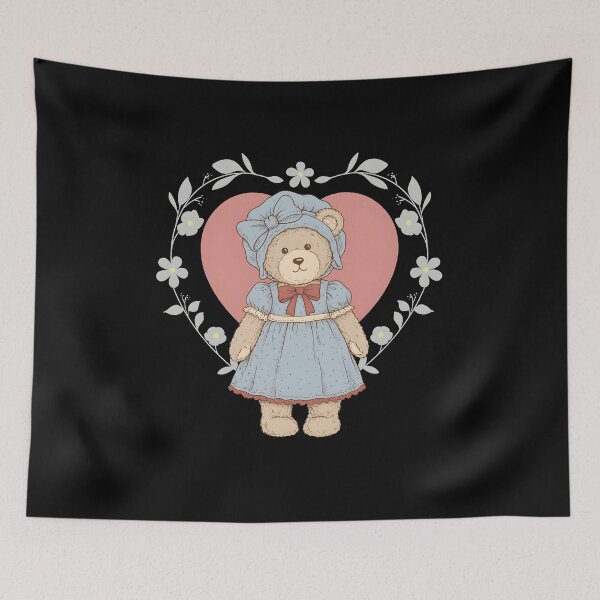 Item preview, Vintage Bear Heart designed and sold by Sylwesterorliko.