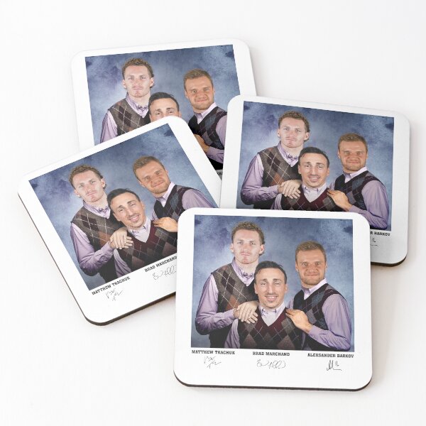 Item preview, Aleksander Barkov Brad Marchand Matthew Tkachuk Hockey designed and sold by RebeccaLittlee.
