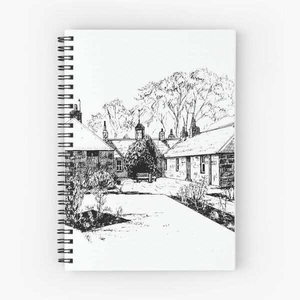 Item preview, Houses of Old Aberdeen pen and ink drawing designed and sold by Grahamgc.