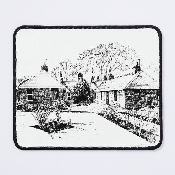 Item preview, Houses of Old Aberdeen pen and ink drawing designed and sold by Grahamgc.