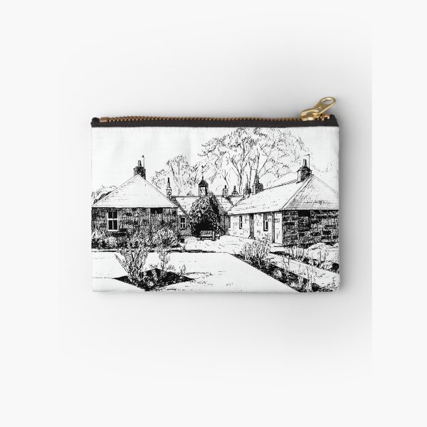Aperçu de l'œuvre Maisons du vieux Aberdeen, dessin à la plume et à l'encre créée et vendue par Grahamgc.