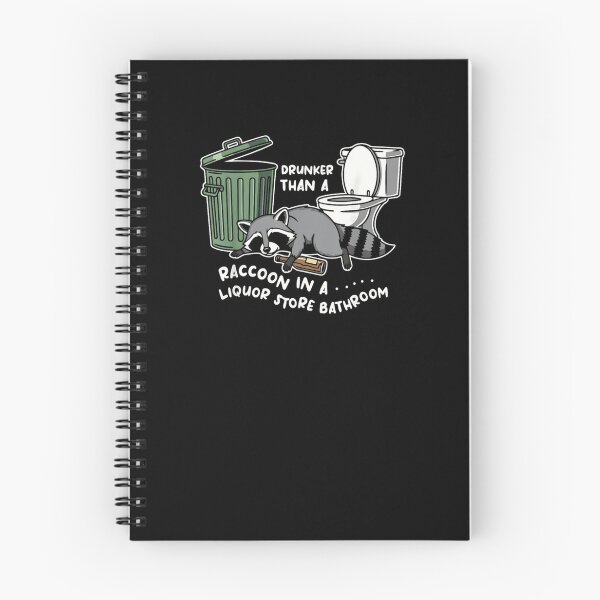 Item preview, Drunk Raccoon in A Liquor Store Bathroom designed and sold by berthawalden.