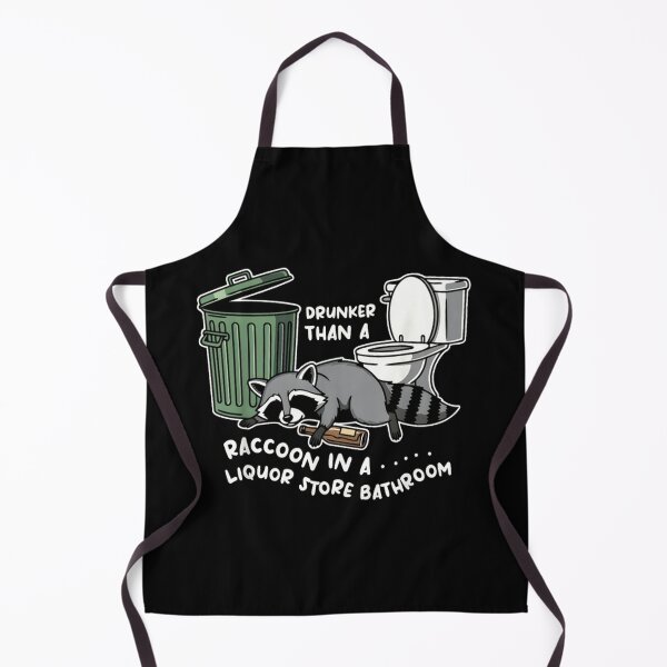 Item preview, Drunk Raccoon in A Liquor Store Bathroom designed and sold by berthawalden.