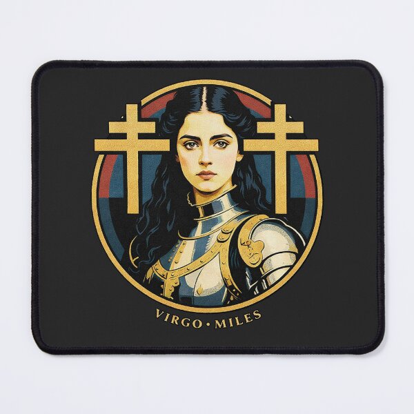 Item preview, Virgo • Miles — Joan of Arc Emblem designed and sold by Sanctum Icons.