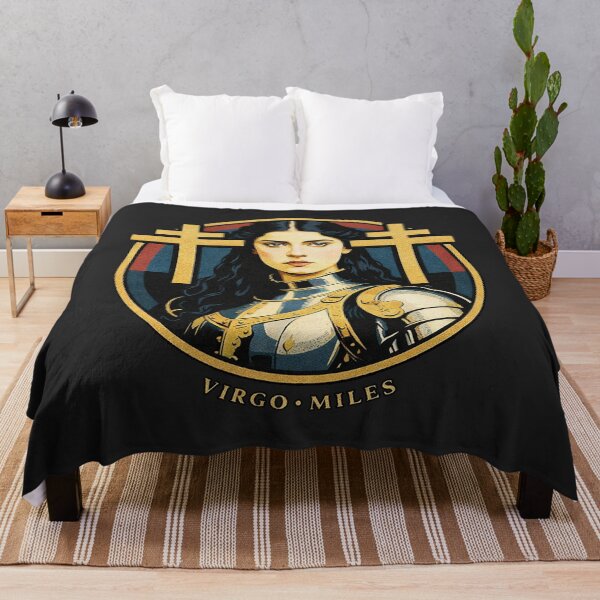 Item preview, Virgo • Miles — Joan of Arc Emblem designed and sold by Sanctum Icons.