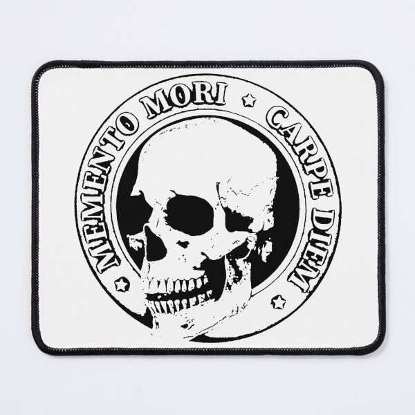 Item preview, Memento Mori; Carpe Diem; Latin phrases; designed and sold by StickerApe.
