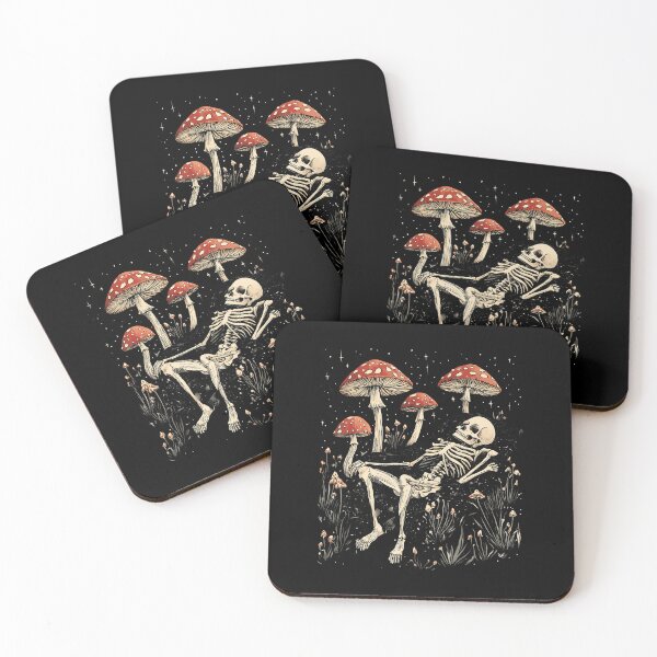 Item preview, Goblincore Cottagecore Skeleton Mushroom Color designed and sold by elihletoriong.
