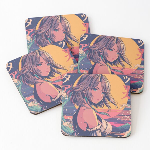 Item preview, Yuna Battle Priest  designed and sold by AnimeArsenalPrints.