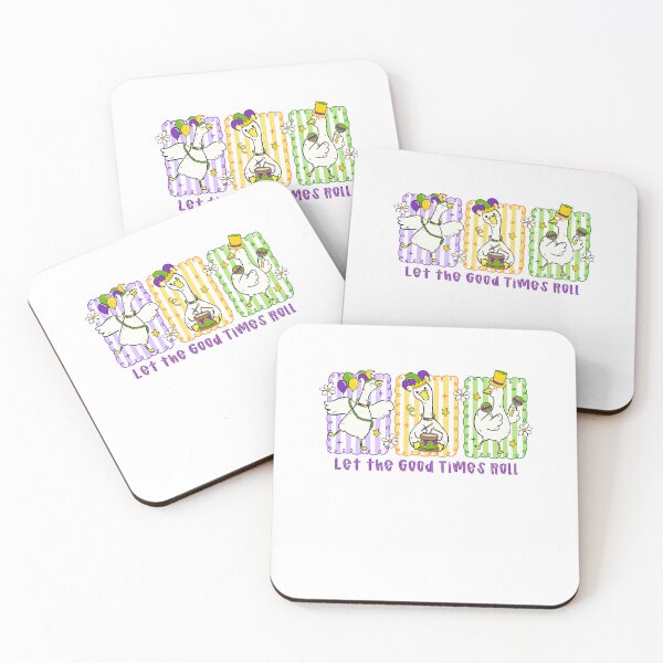 Item preview, Funny Goose Mardi Gras Coquette designed and sold by Sylwesterorliko.