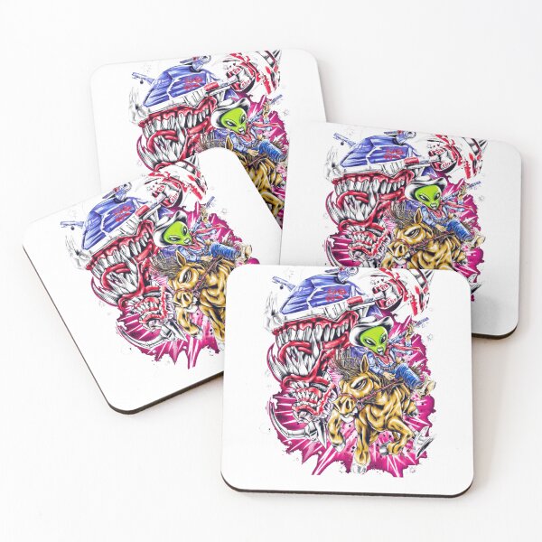 Item preview, ALIENG RIDING THE BULL designed and sold by MWFDesign.
