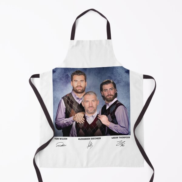 Item preview, Alexander Ovechkin Tom Wilson Logan Thompson Hockey designed and sold by RebeccaLittlee.