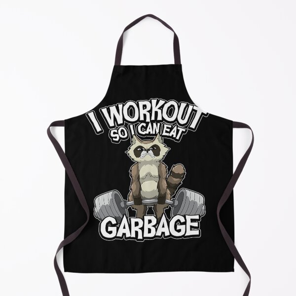 Item preview, I Workout So I Can Eat Garbage — Fitness Raccoon designed and sold by tivloutebl69.