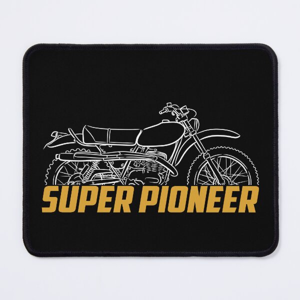 Item preview, Motorcycle OSSA Super Pioneer 350 1976-1977, biker designed and sold by ThrottleArts.