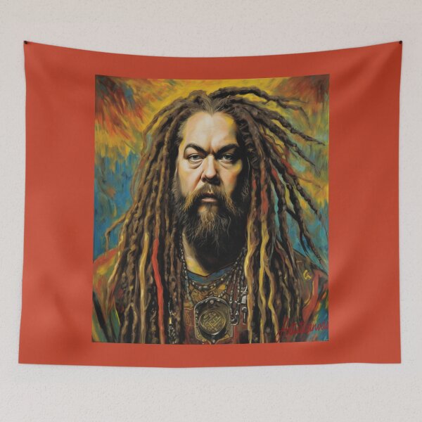 Item preview, "Max Cavalera: Metal Icon Portrait" designed and sold by Artisticanvas.