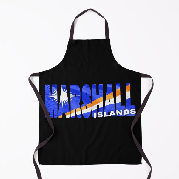 Item preview, MARSHALL ISLANDS - Flag Flying in Wind cut to Letters Souvenir Sticker Shirt designed and sold by Adam Gormley.