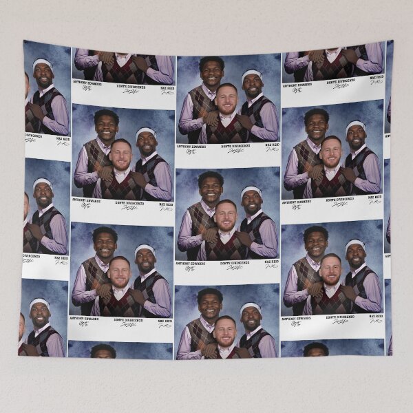 Item preview, Anthony Edwards Donte DiVincenzo Naz Reid Basketball  designed and sold by RebeccaLittlee.