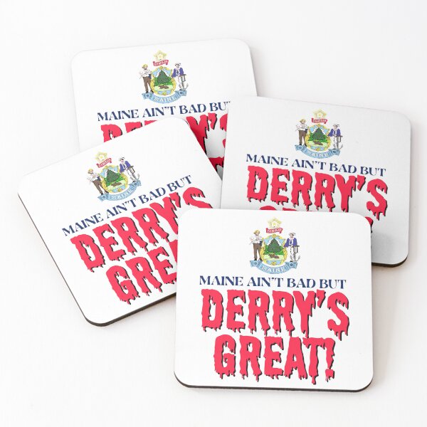 Item preview, MAINE AIN’T BAD BUT DERRY’S GREAT! designed and sold by DedsStudio.