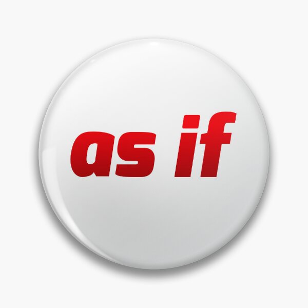 Item preview, as if, Red Italic Bold designed and sold by Memes N Lore .