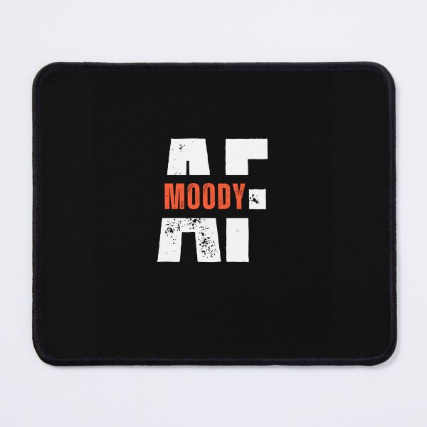 Item preview, Moody AF, relatable mental health humour designed and sold by Doart76.