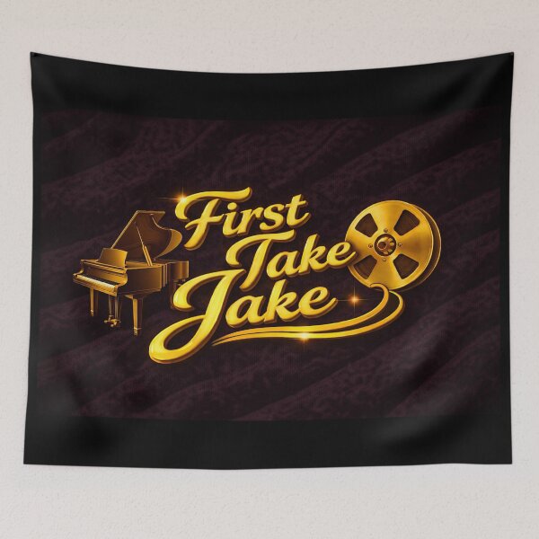 Item preview, First Take – Grand Piano Studio Gold Art designed and sold by MySheetMusicArt.