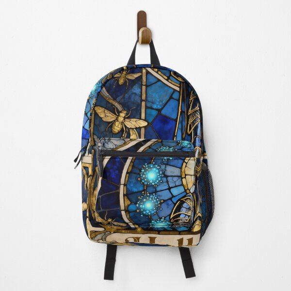 Item preview, The Blue Knight of Hallownest - Medieval Stained Glass Art designed and sold by iwzzuel.