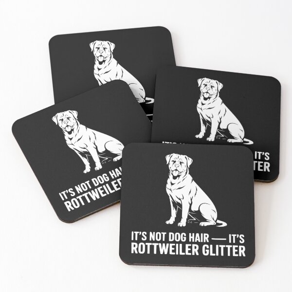 Item preview, It’s Not Dog Hair — It’s Rottweiler Glitter designed and sold by theartfulaspie.