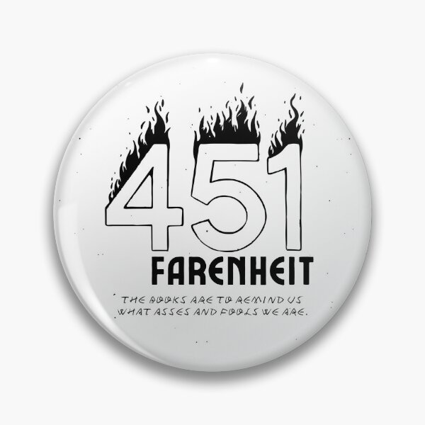 Item preview, 'Farenheit 451' by Ray Bradbury designed and sold by Filologica.