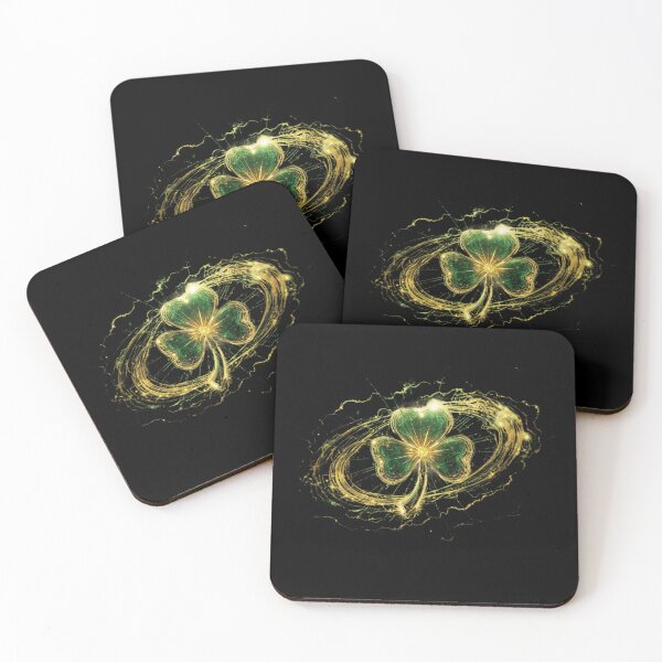 Item preview, When Luck Strikes – Shamrock Lightning St Patrick’s Day Art designed and sold by YourTrendyTees.
