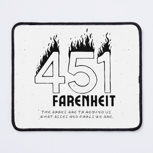 Item preview, 'Farenheit 451' by Ray Bradbury designed and sold by Filologica.