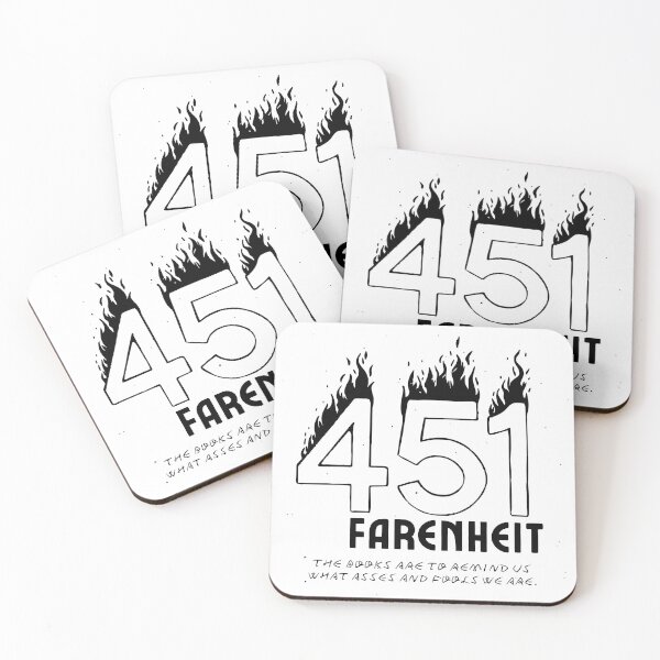 Item preview, 'Farenheit 451' by Ray Bradbury designed and sold by Filologica.