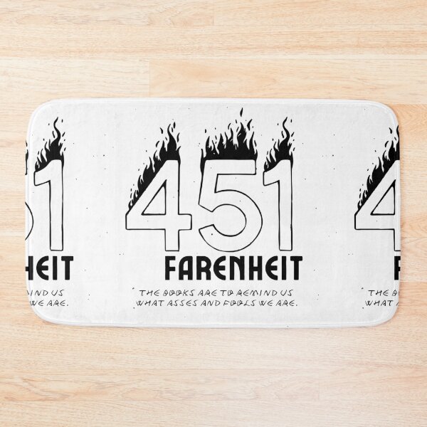 Item preview, 'Farenheit 451' by Ray Bradbury designed and sold by Filologica.