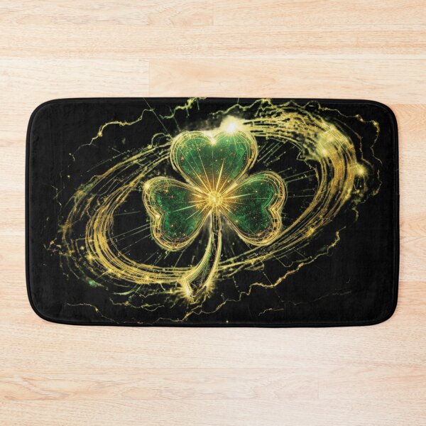 Artikelvorschau, Wenn das Glück zuschlägt – Shamrock Lightning St. Patrick’s Day Kunst entworfen und verkauft von YourTrendyTees.