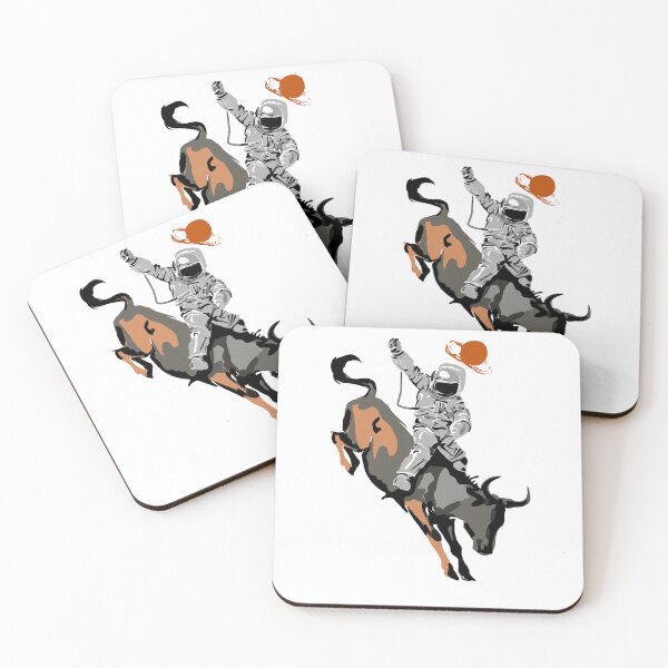 Item preview, ASTRONAUT RIDING THE BRONCO designed and sold by MWFDesign.