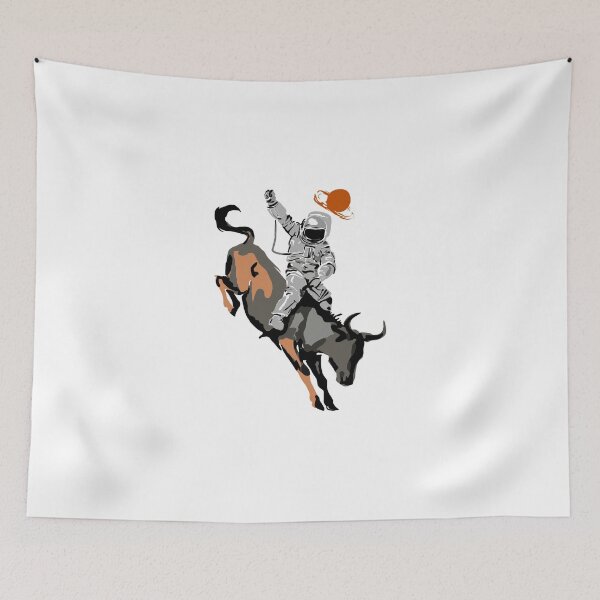 Item preview, ASTRONAUT RIDING THE BRONCO designed and sold by MWFDesign.