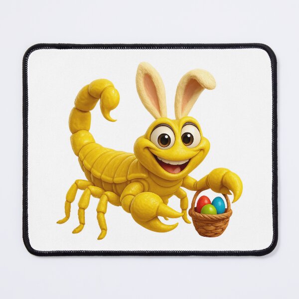 Item preview, Easter Yellow Fat-Tailed Scorpion designed and sold by Sillytoe.